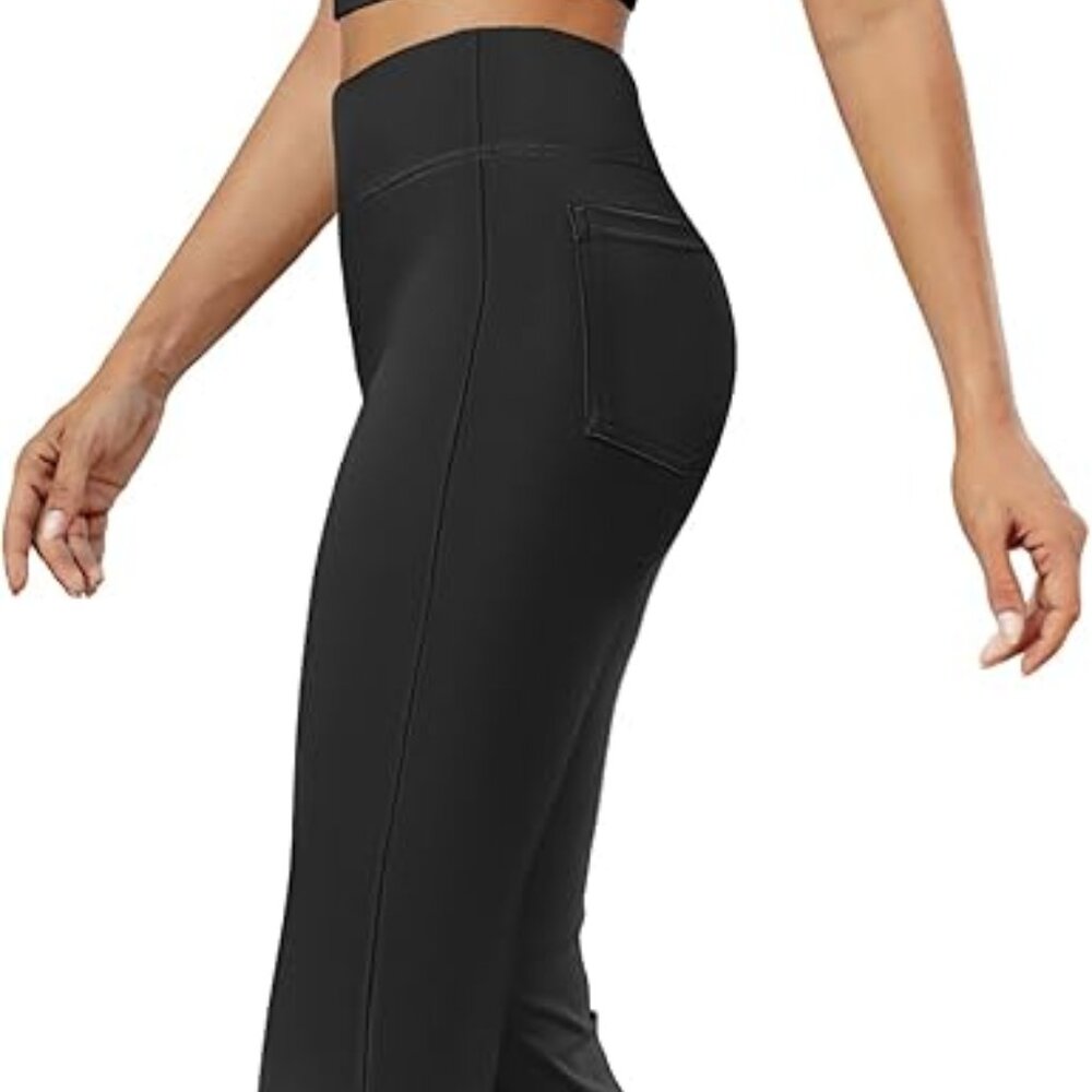 Medium Black Stretch Bootcut Pant